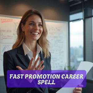Fast Promotion Career Spell – Accelerate Your Rise to the Top – Powerful Ritual for Job Advancement, Respect, and Leadership