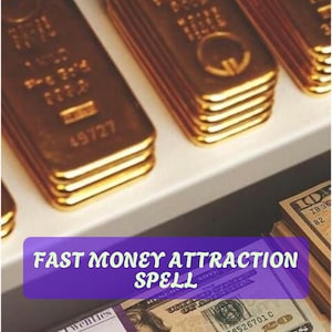 Fast Money Attraction Spell – Manifest Quick Cash, Financial Luck, and Instant Opportunities – Powerful Wealth Drawing Ritual