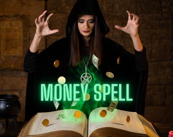 Money Spell, Attract Wealth and Financial Abundance Fast, Powerful Manifestation Ritual for Prosperity and Cash Flow, Same Day Cast