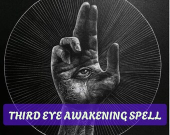 Feitiço de Despertar do Terceiro Olho: Intuição e Consciência Espiritual (Digital)