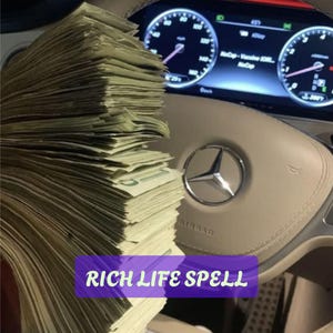 Rich Life Spell - Attract Luxury, Wealth, and Abundance - Powerful Manifestation Ritual for a High-Vibration Life