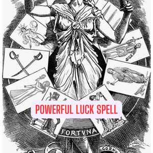 Powerful Luck Spell – Attract Good Fortune, Open New Doors, and Shift Your Destiny – High-Energy Ritual for Success, Opportunity