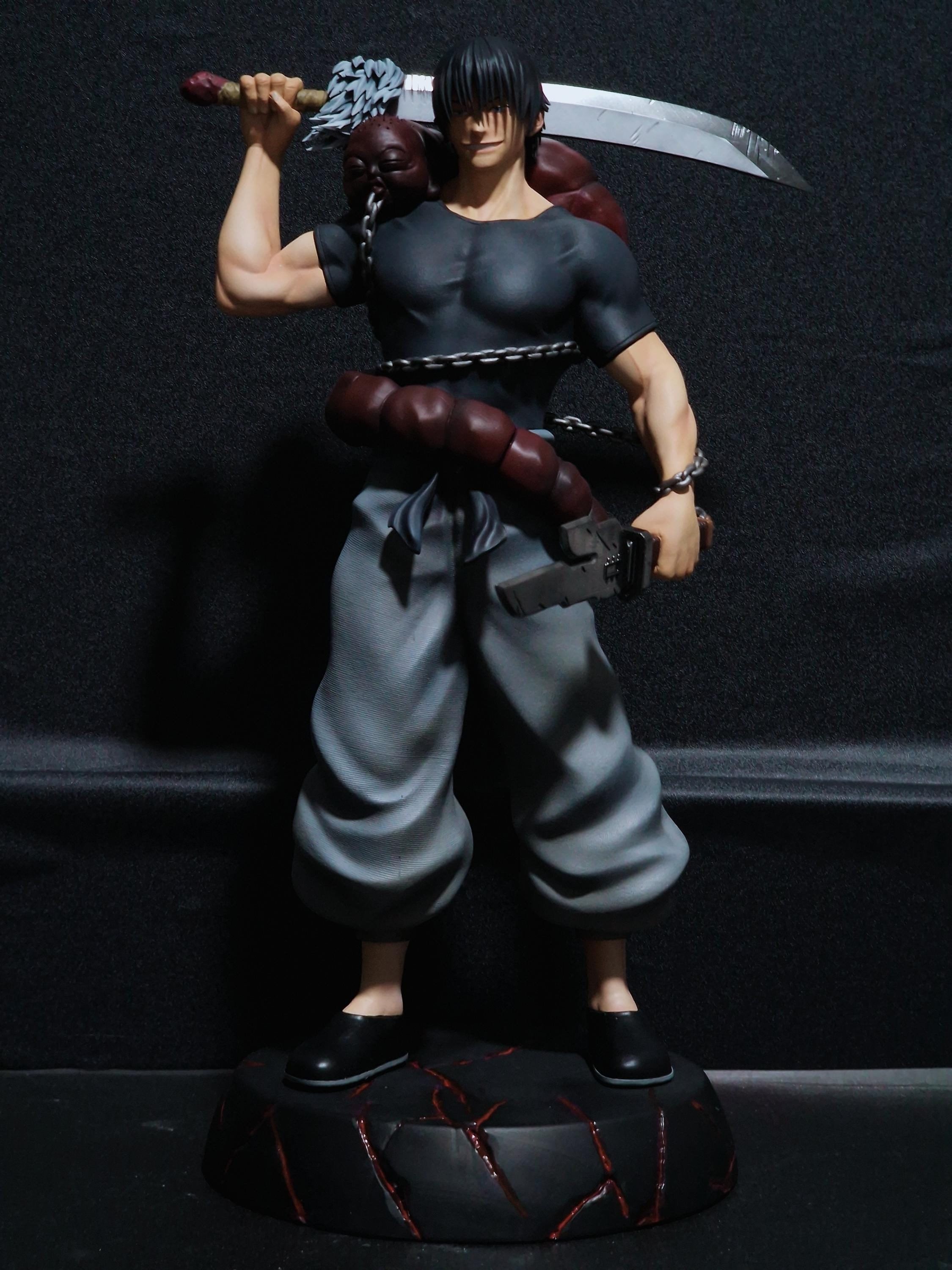 Toji fushiguro Resin Statue -Figure  Fan Art 37cm!