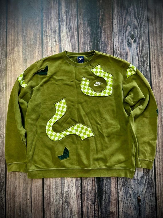 Nike Custom Sweatshirt Vintage 90s Reworked