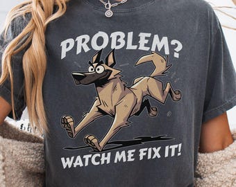 Comfort Colors Belgian Malinois Mom Shirt, Funny Dog Mom Gift, Belgian Malinois T-Shirt, Dog Lover Gift, Malinois Gift, Working dog Tee