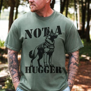 K9 T-Shirt – German Shepherd Shirt, Belgian Malinois, Dog Lovers Gift, K9 Working Dog Tee, Tactical Dog, Dog Trainer Apparel, Dog Dad Gift