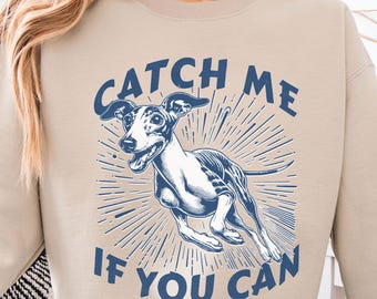 Sudadera para Whippet, regalo para amantes de los whippets, jersey de cuello redondo para mamás de whippets, suéter para whippets, camiseta para amantes de los perros, regalo para dueños de whippets, sudadera para mamás de perros