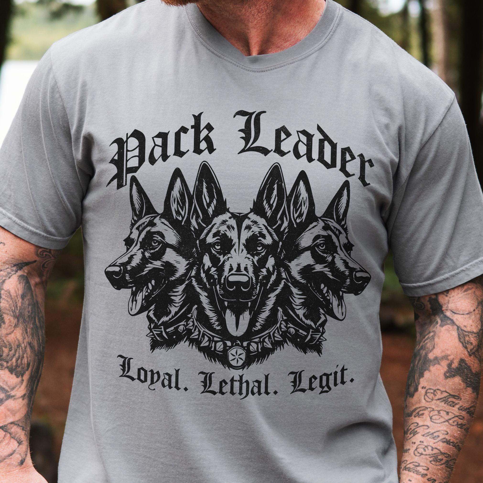 Malinois Pack Leader Shirt, K9 Handler Gift, Working Dog Trainer Apparel, Tactical Dog Dad T-Shirt, Police Dog Gift