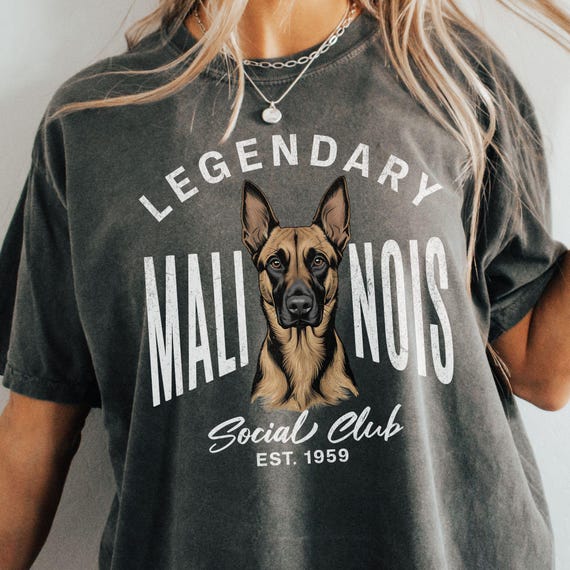 Dog Malinois Shirt Keep Distance 