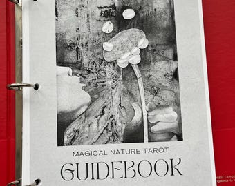 Indie Tarot PDF Guidebook (8.5”x11”) for Magical Nature Tarot