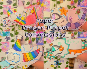 Dragon Puppet Commissions || MUST Message Me before purchasing!!