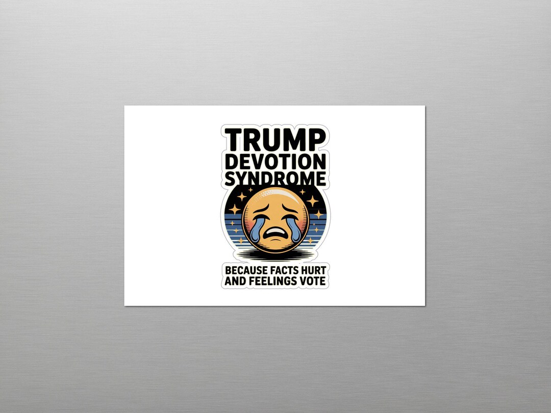 Trump Devotion Trump Devotion Syndrome Sticker Sheet – Political Satire Decal Pack ...