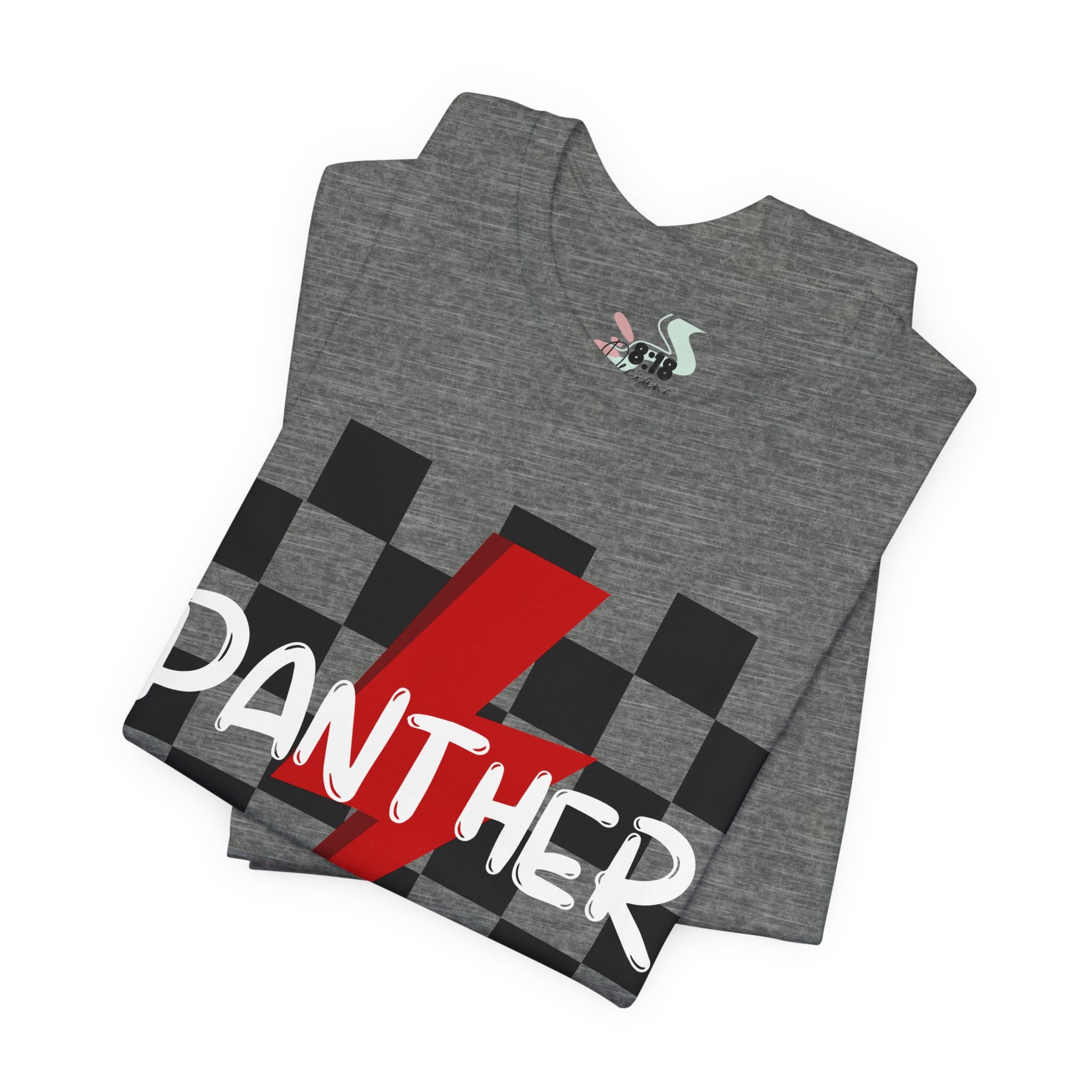 Checkered Panther Black - Etsy