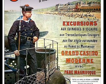 poster poster Brittany Cotentin Cherbourg