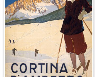 Plakatplakat Cortina D ampezzo