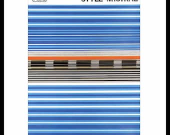 poster train sncf tgv railway rail