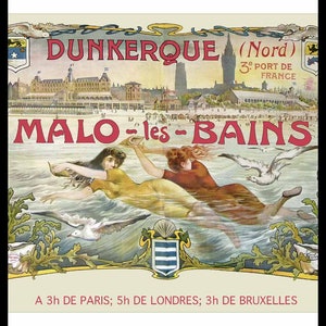 poster poster Dunkirk Malo les Bains