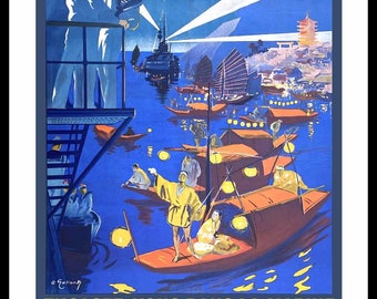 Affiche Parachutistes Coloniaux - Gloire Et Bagarre - Poster Multicolore NEUF