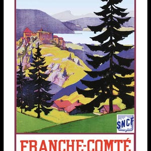 poster poster france jura franche comte