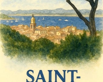Plakat Saint Tropez