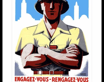 Plakat Plakat Kolonialtruppen