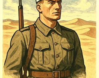 Plakat der Fremdenlegion