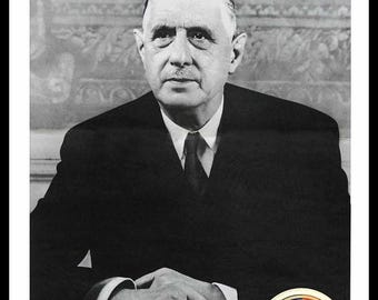 de Gaulle-Plakat
