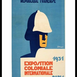 poster colonial exhibition 1931