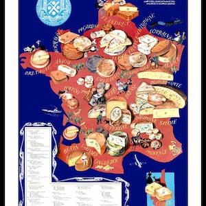 poster france cheese