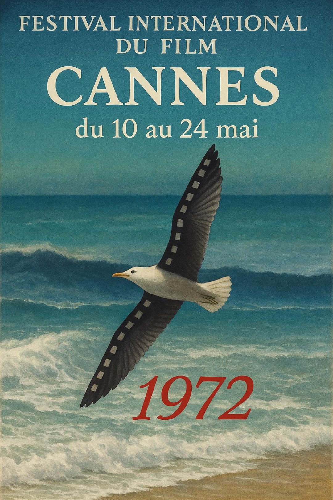 1972年カンヌ映画祭のポスター - Etsy 日本