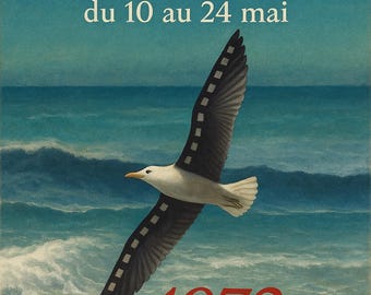 Plakat für die Filmfestspiele von Cannes 1972