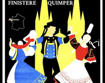PUB CONSERVERIE CORNOUAILLES Rwjv-POSTER HQ 50x70cm d'une AFFICHE VINTAGE