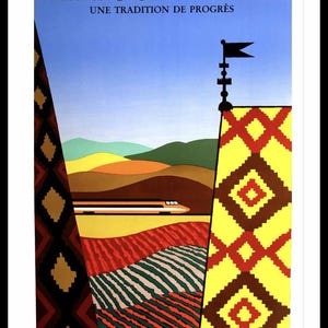 poster poster france burgundy