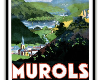 Plakat Murols Auvergne Plakat