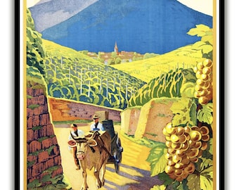 poster poster good Alsace wine