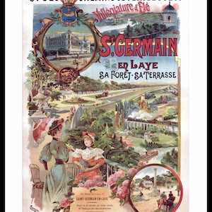 poster poster saint germain en laye