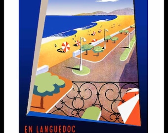 cartel cartel Francia Provenza Costa Azul Valras Languedoc