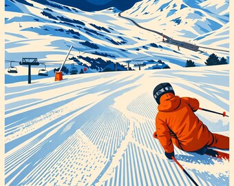 Poster Baqueira Barett