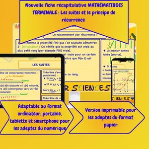 Flashcards summarizing the final year mathematics program for the Baccalaureate exam.