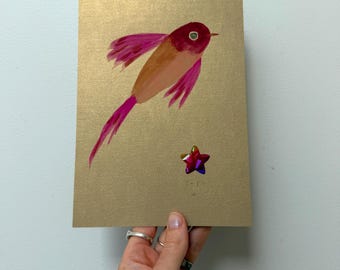 Gouache Original - Bird 2026 #7