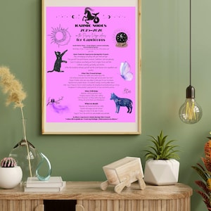 Karmic Nodes for Capricorn 2025–2026 on the Pisces-Virgo Axis,Astrology for Capricorn, Capricorn Zodiac Print Gift for Her, Capricorn Vibes.