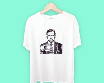 Michael Scott The Office World Best Boss SVG, Clipart, Steve Carrel cortar archivos para silueta, Cricut, vector, plantilla Svg Png