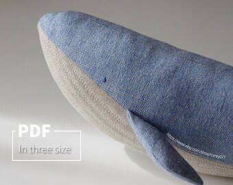 whale pattern sewing