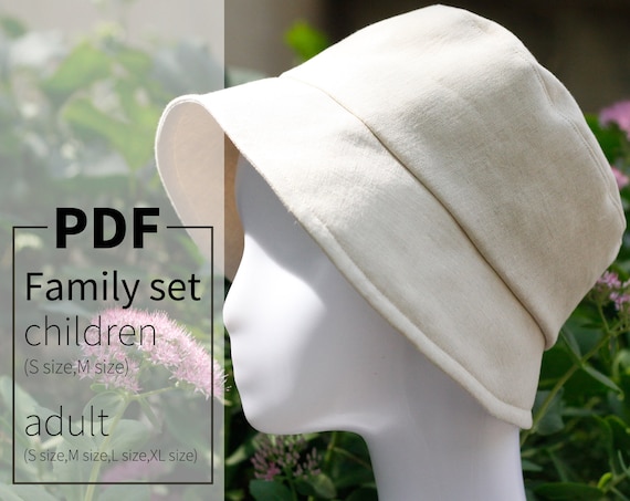 Pattern Tutorial of Bucket Hat Step by Step PDF Instruction | Etsy