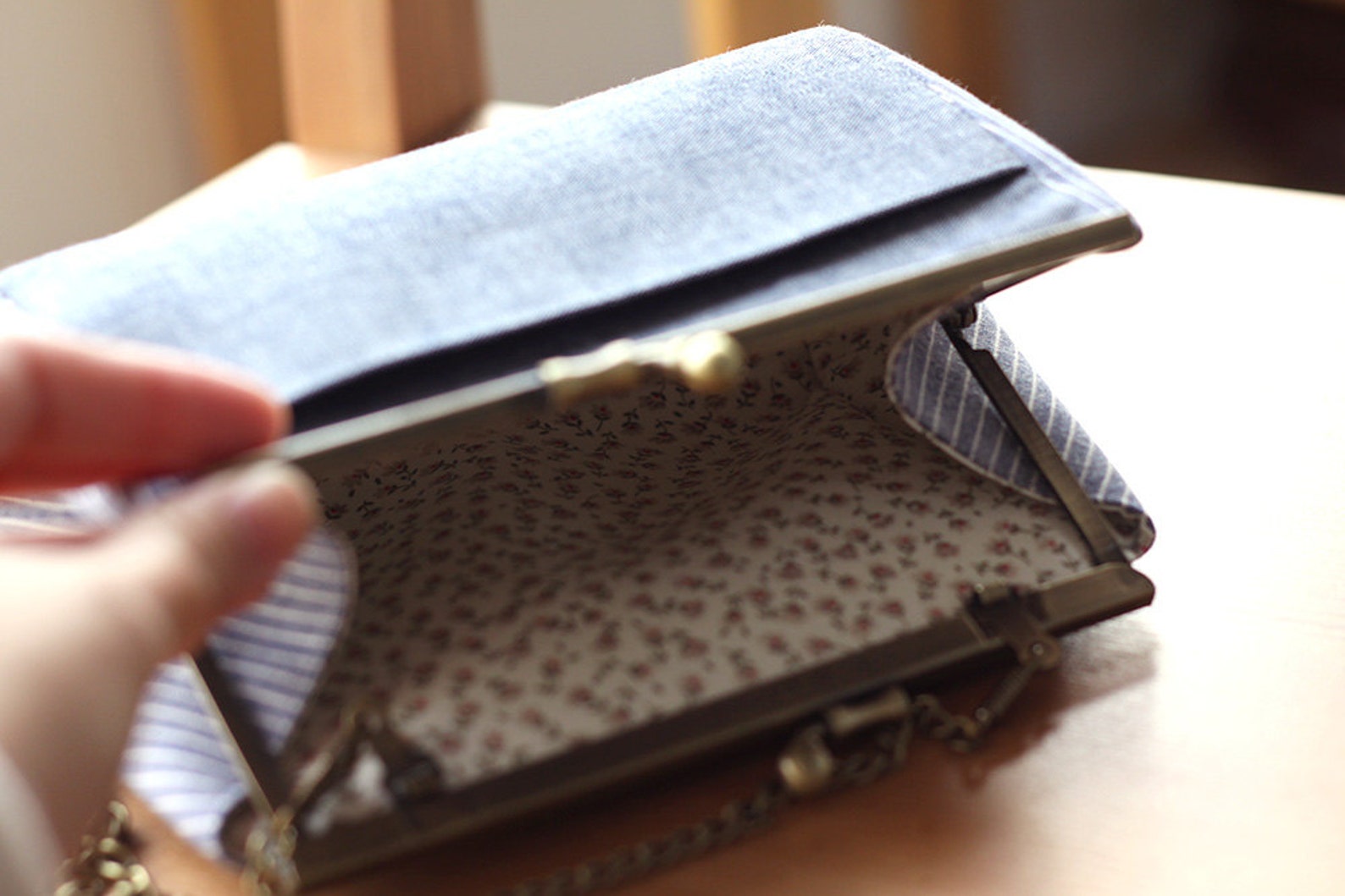 Pattern 6 Inch Clutch Purse / Step by Step Instruction/ Elk Etsy