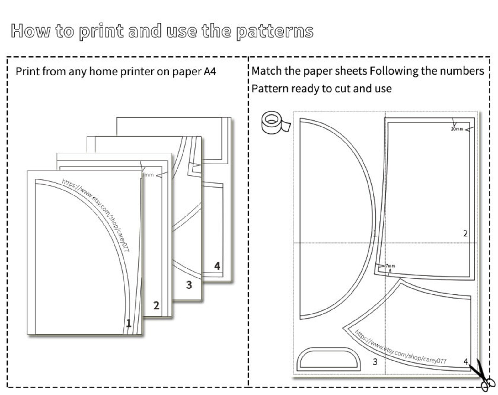Pattern PDF Duck Sewing Pattern & Tutorial duck Dollduck Etsy