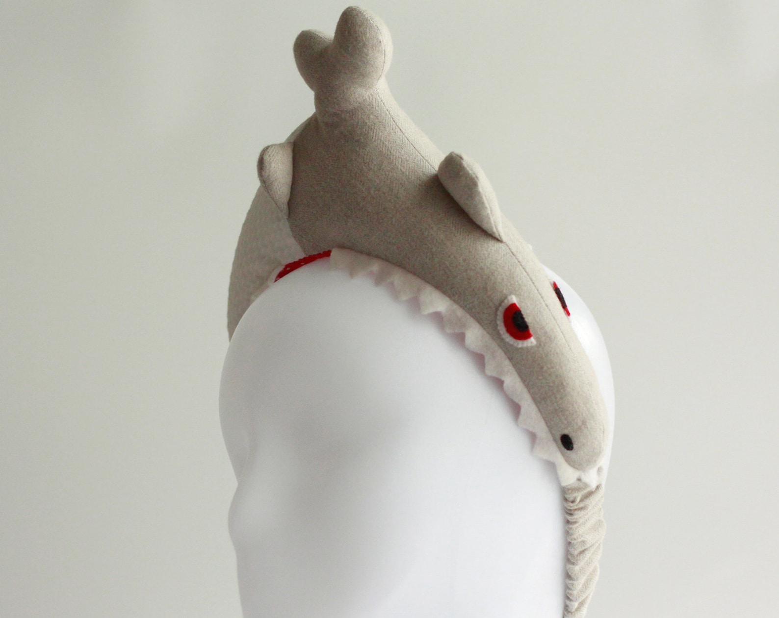PDF Shark Headband Sewing Pattern & Tutorial 2 sizes for Etsy