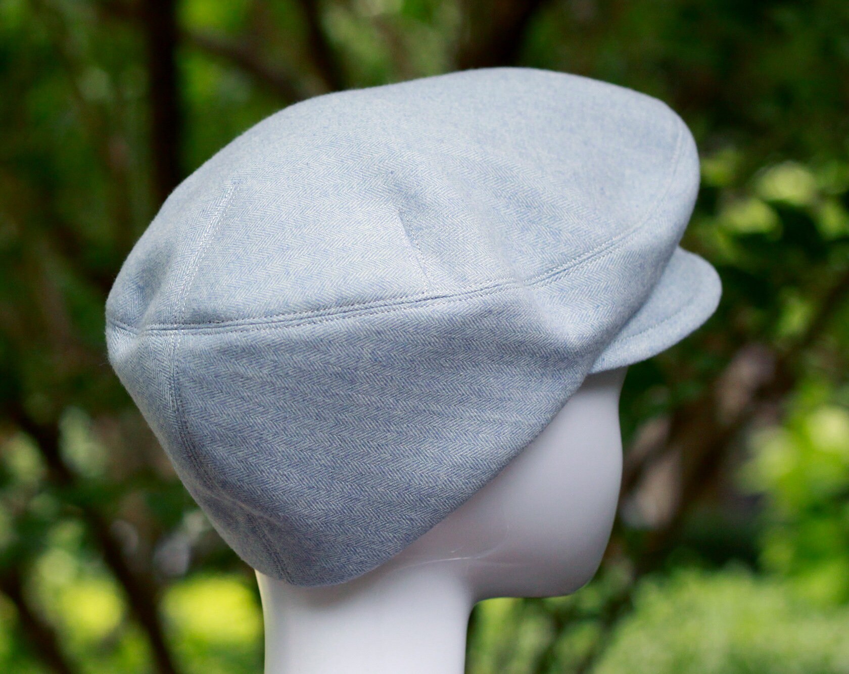 Cap Instruct Pattern; Tutorial of Flat Cap; Step by Step PDF Instruction and ...