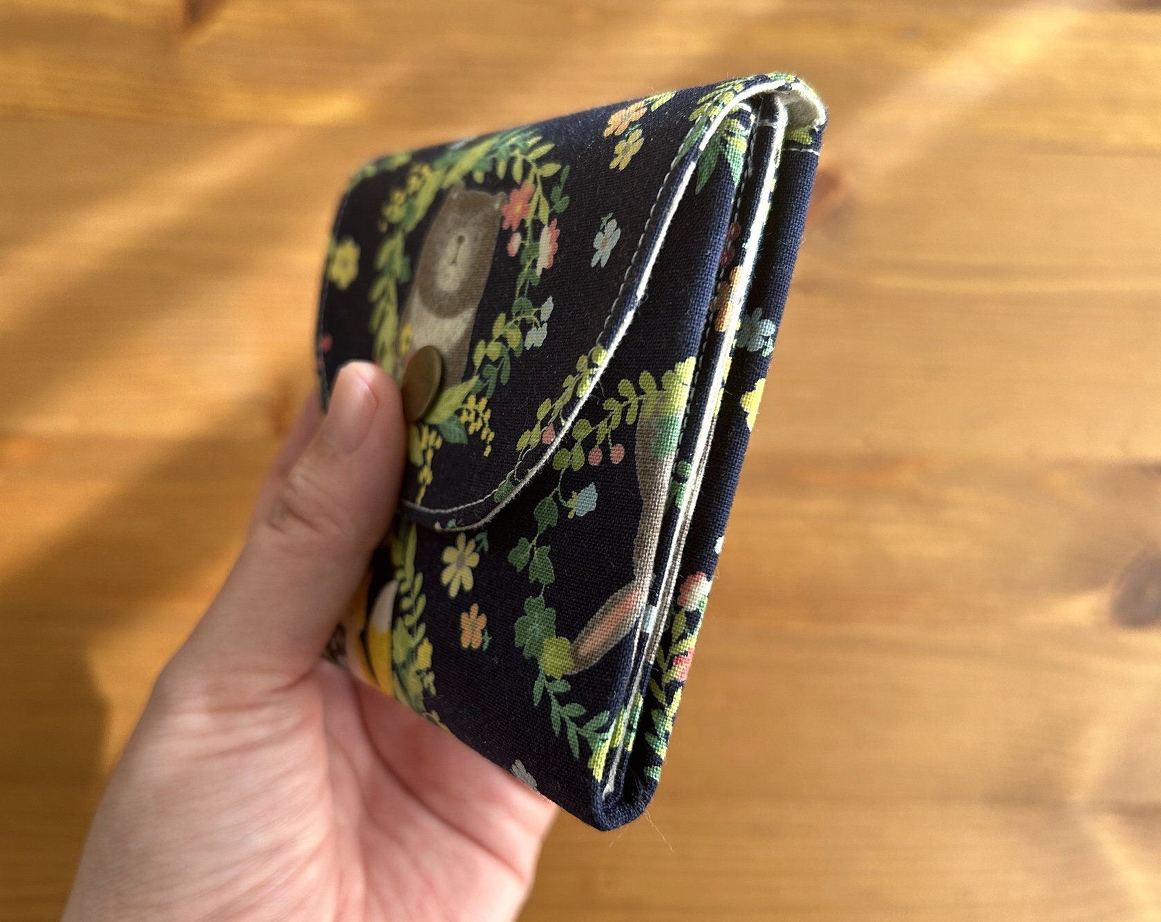 Small Change Purse Pattern Pattern; PDF Tutorial of Change Purse With 3 Pockets; Step-by-step ...