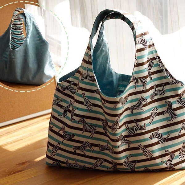 Pattern; PDF tutorial and pattern of dual-use bag; insantly downloading